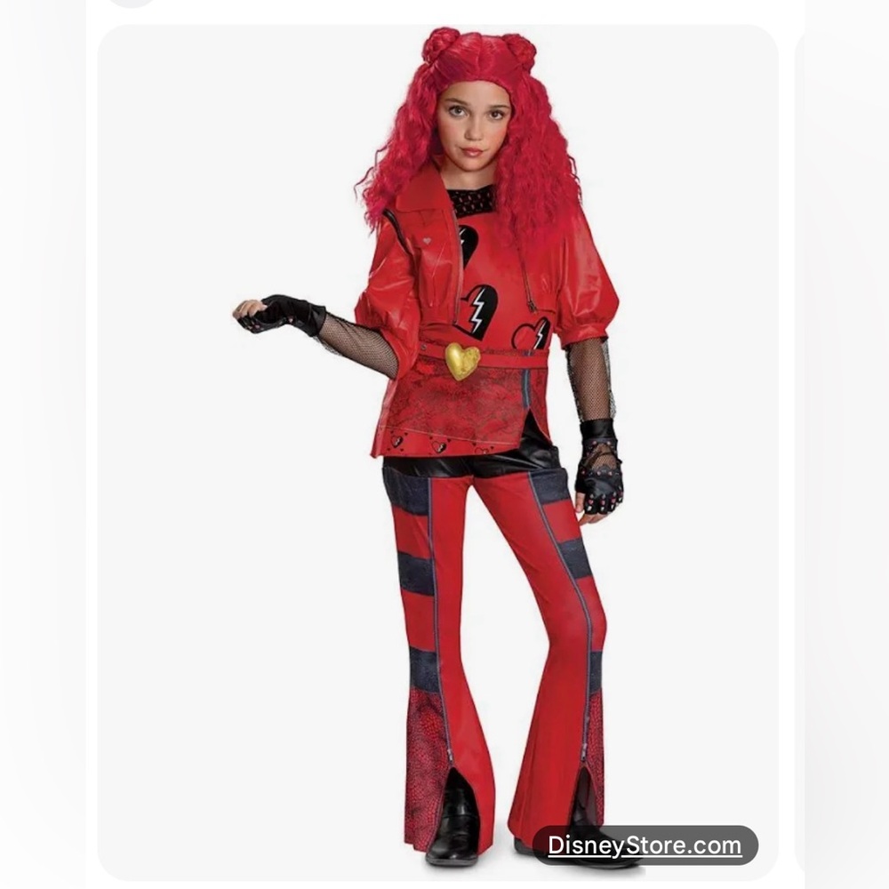 Disney Red and Black Kids Halloween Costume